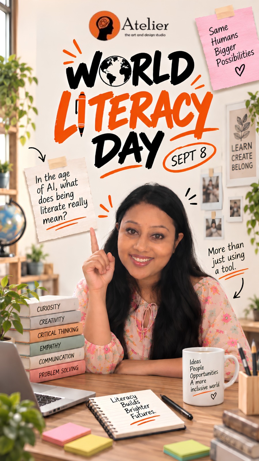 AI literacy and design thinking for students